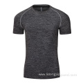 Wholesale Adult Short Sleeve Fitness Sport Men T-shirt